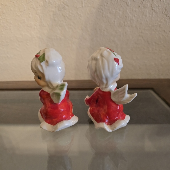 Vintage Lefton Japan Pixie Girl Angel Candle Stick decor. - Picture 4 of 10